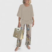 Sophisticated Loose Two-Piece Set