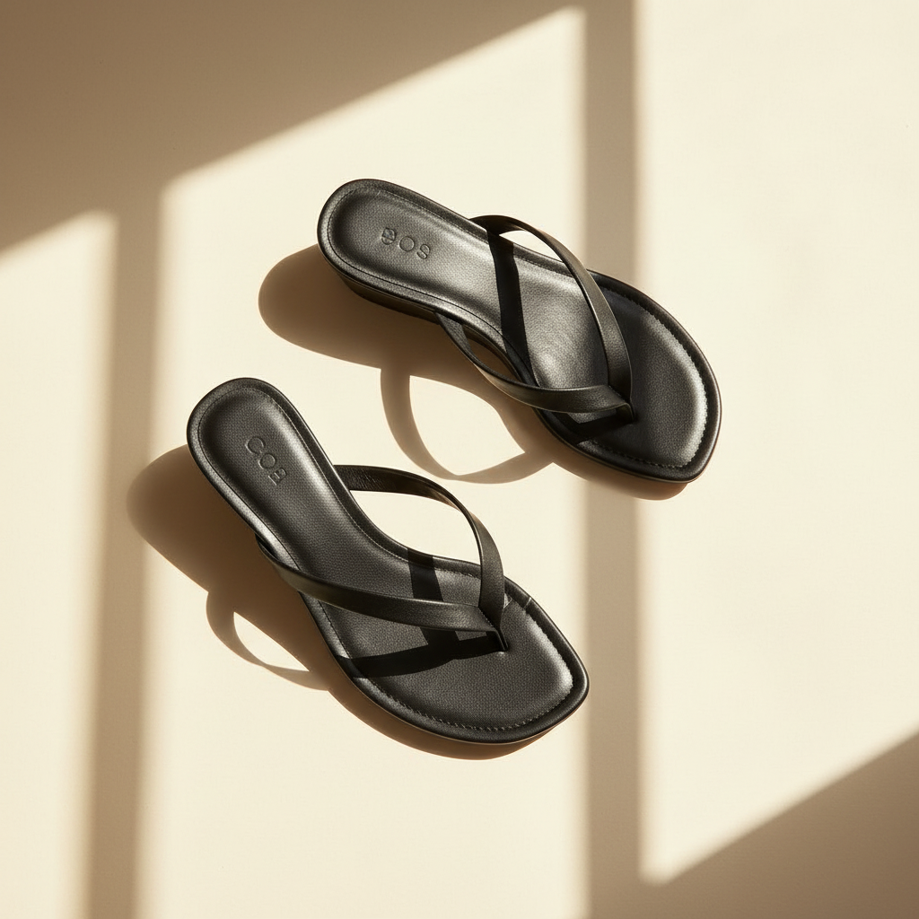Wedge Thong Sandals
