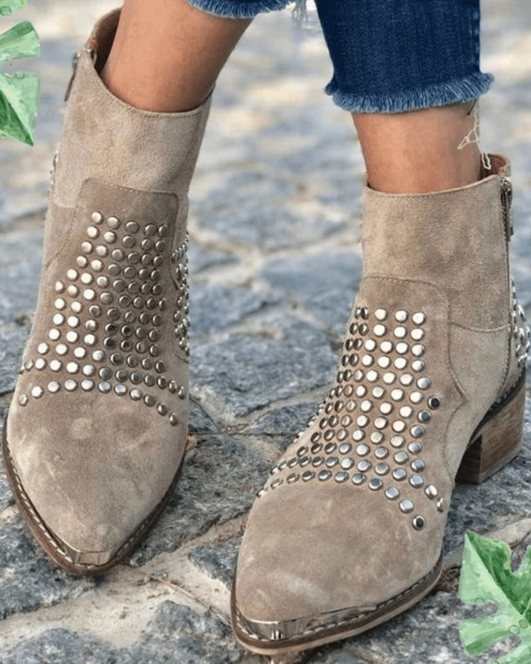 Studded Ankle Boots for Bold Style