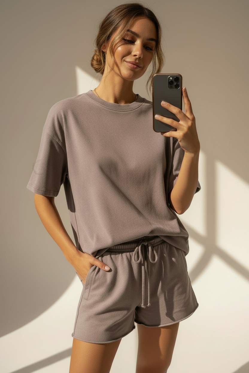 Relaxed Two Piece Lounge Set