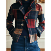 Classic Plaid Wool Jacket