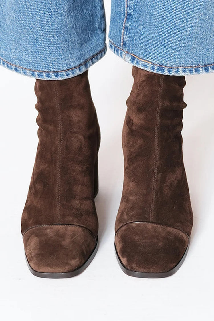 Elegant Block Heel Boots