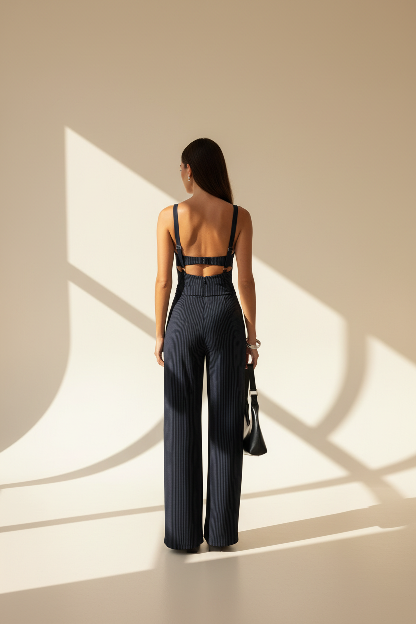 Pinstripe Tailored Co-Ord Set