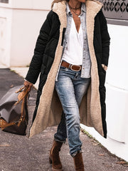 Longline High Collar Winter Coat