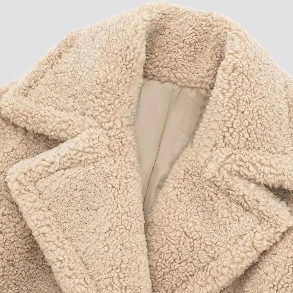 Longline Teddy Faux Fur Coat
