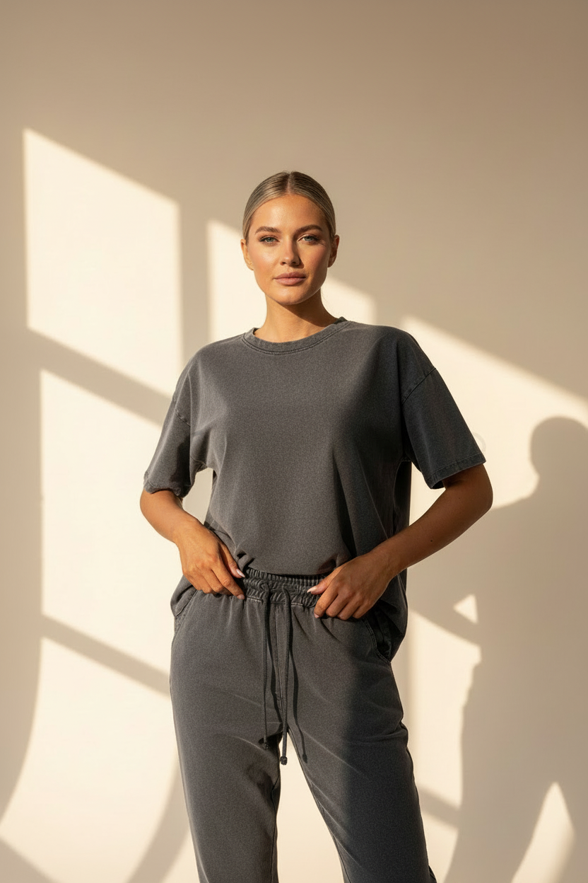 Relaxed Two Piece Lounge Set