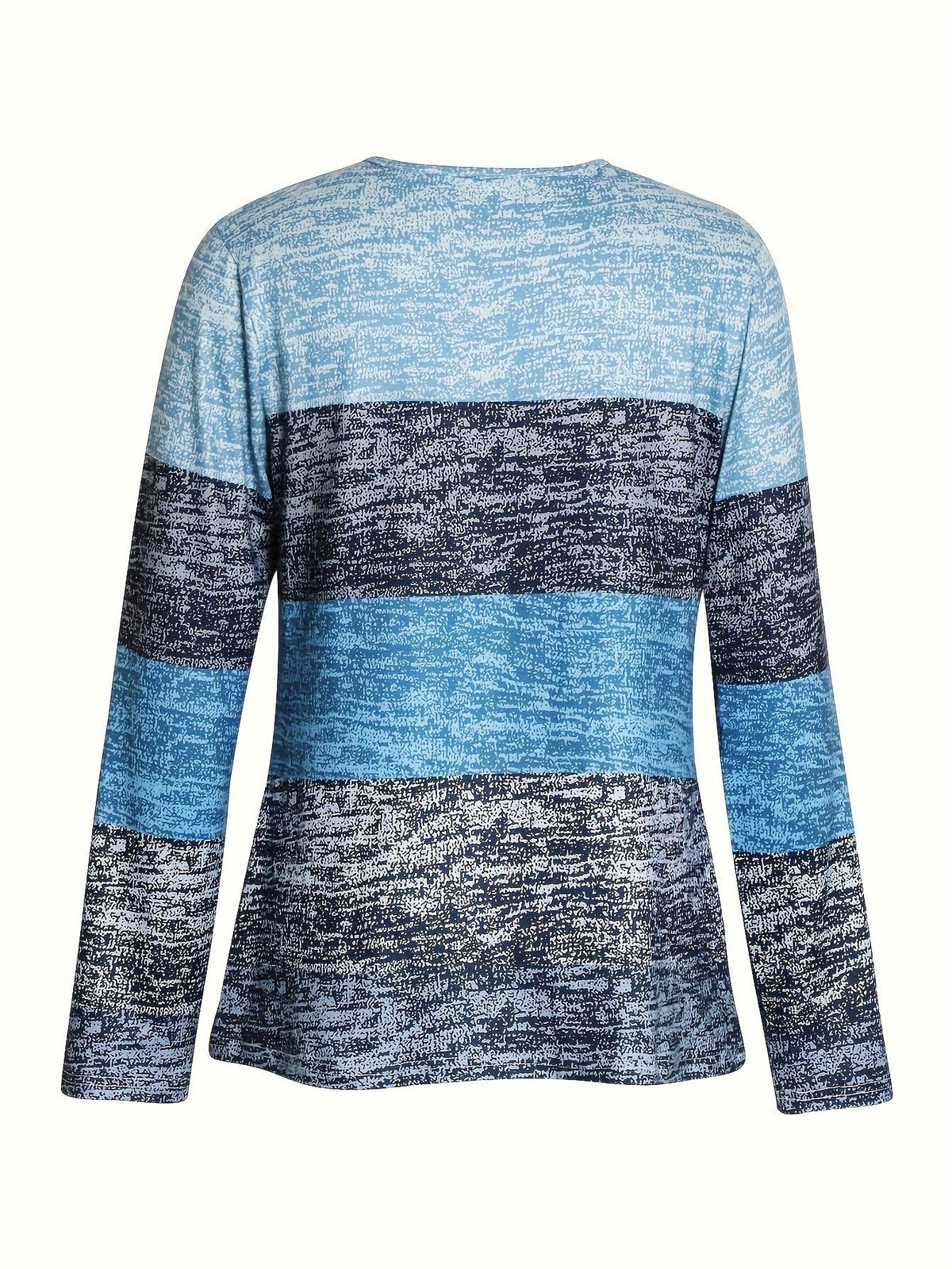Modern and Comfortable Colorblock Zip Top