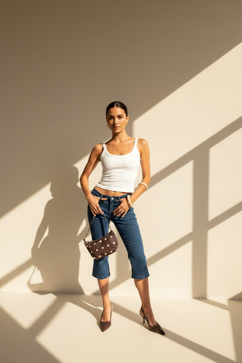 Ruched Longline Tank Top