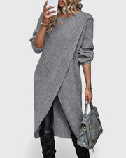 Elegant Long Sleeve Jumper Dress