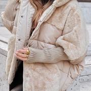 Plush Hooded Winter Coat