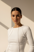 Ribbed Long Sleeve Top