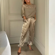 Flowing Relaxed Two Piece Co-Ord Set