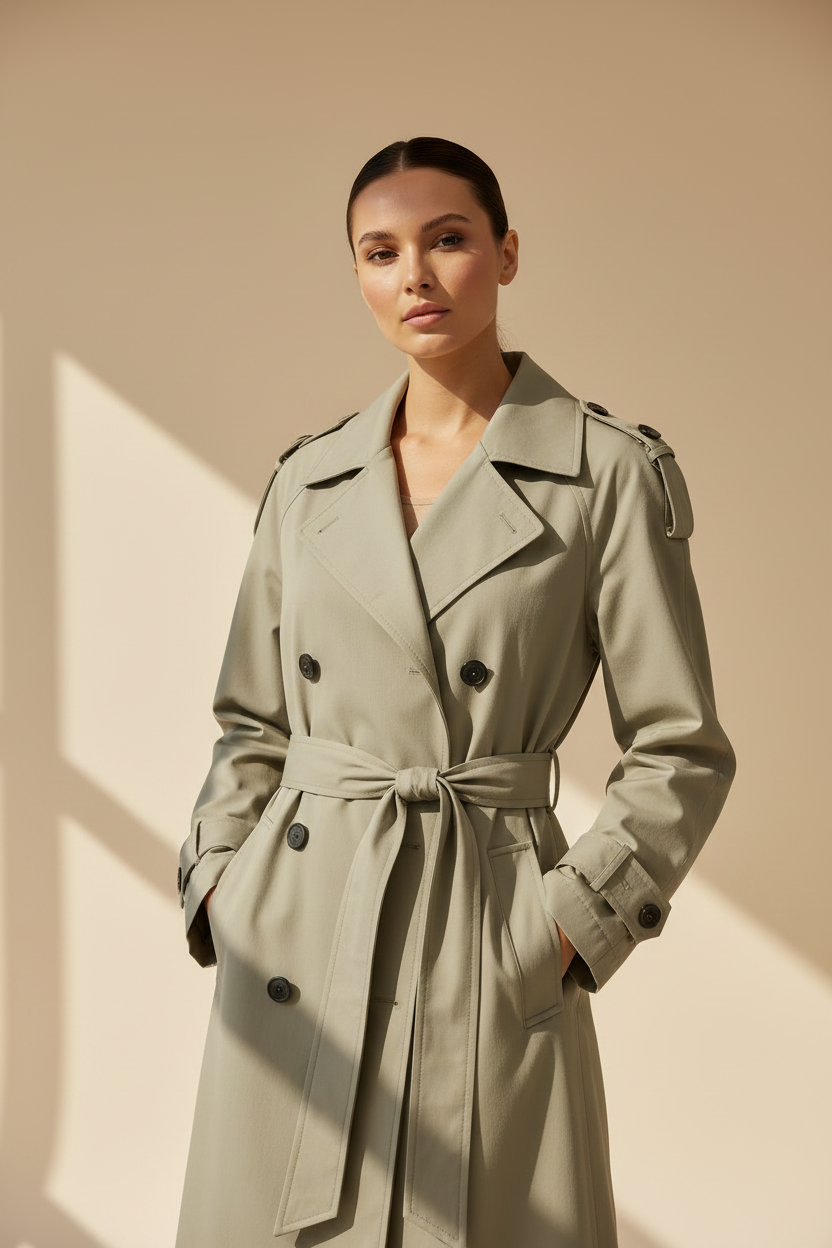 Longline Trench Coat