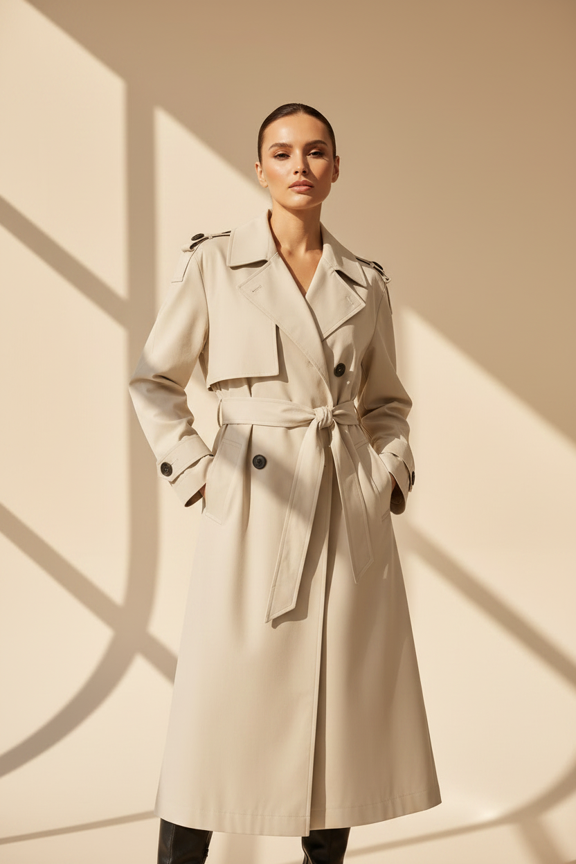 Longline Trench Coat