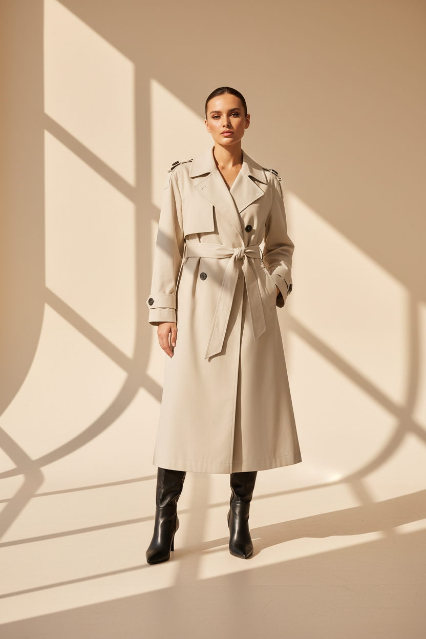 Longline Trench Coat