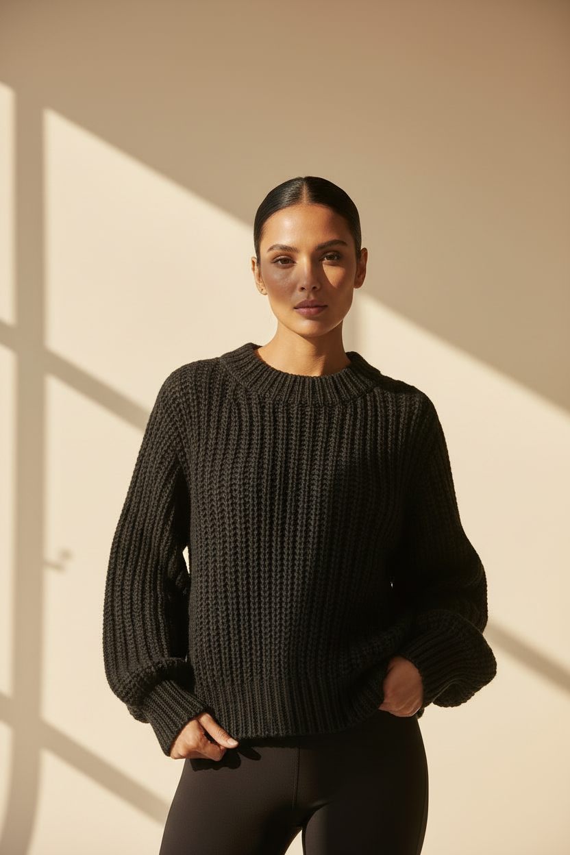 Chunky Knit Oversized Sweater
