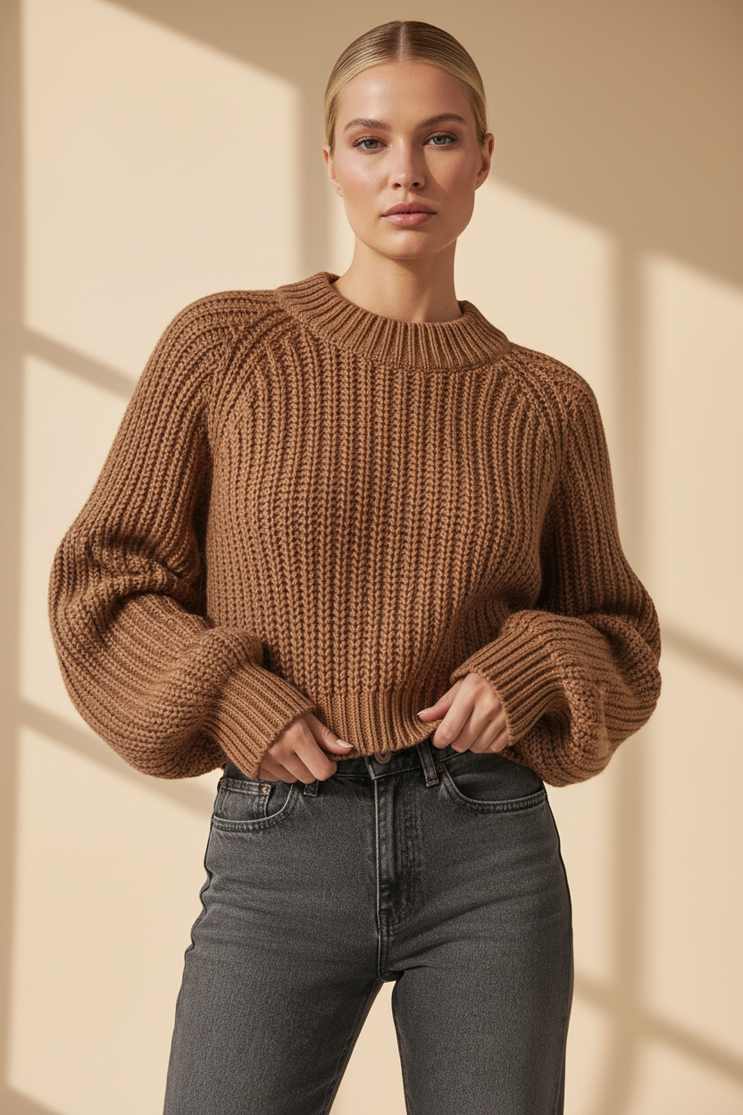 Chunky Knit Oversized Sweater