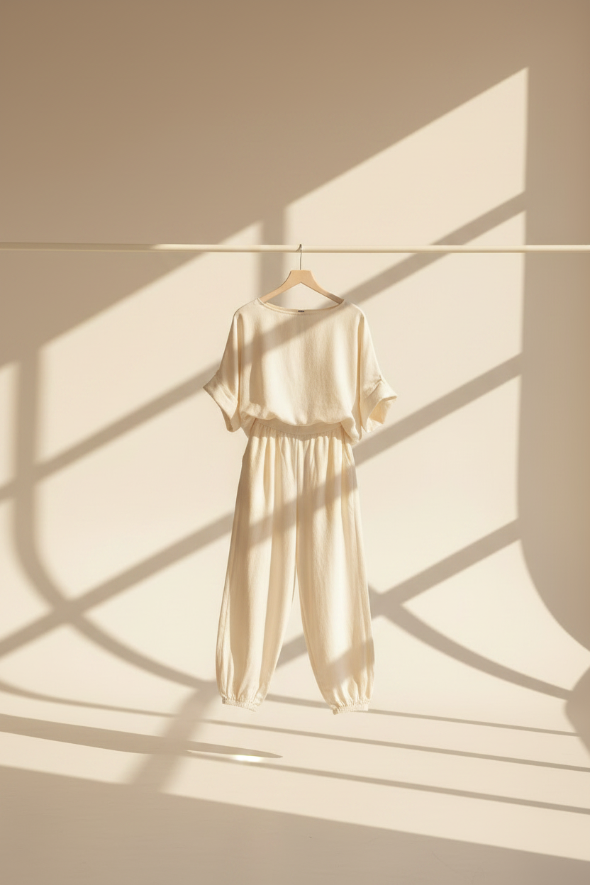 Wide Leg Two Piece Co-Ord Set