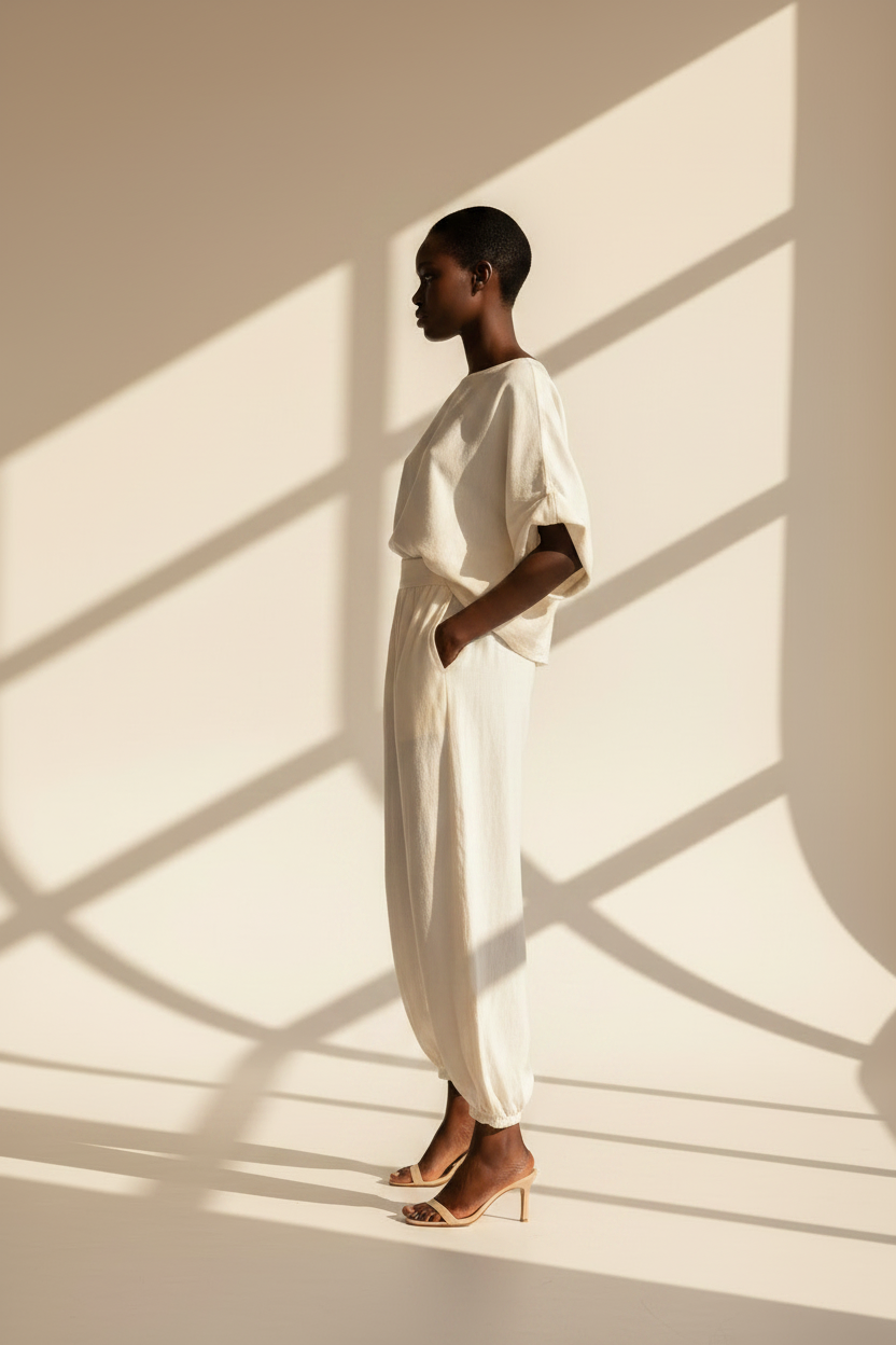 Wide Leg Two Piece Co-Ord Set