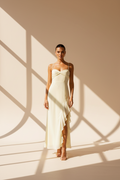 Sweetheart Ruffle Midi Dress