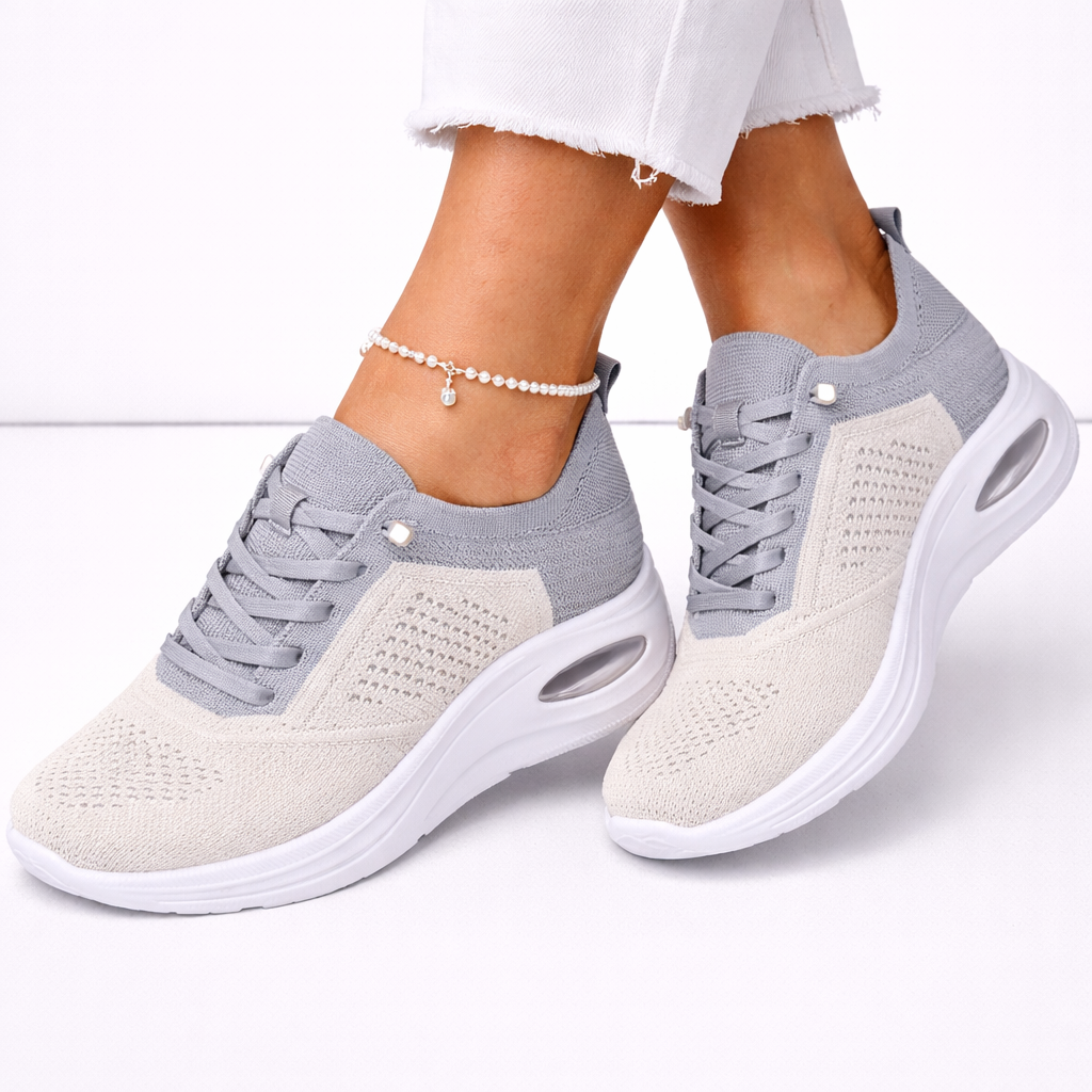 Slip-On Cushioned Walking Trainers