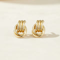 Twisted Hoop Earrings | Ivory Nova