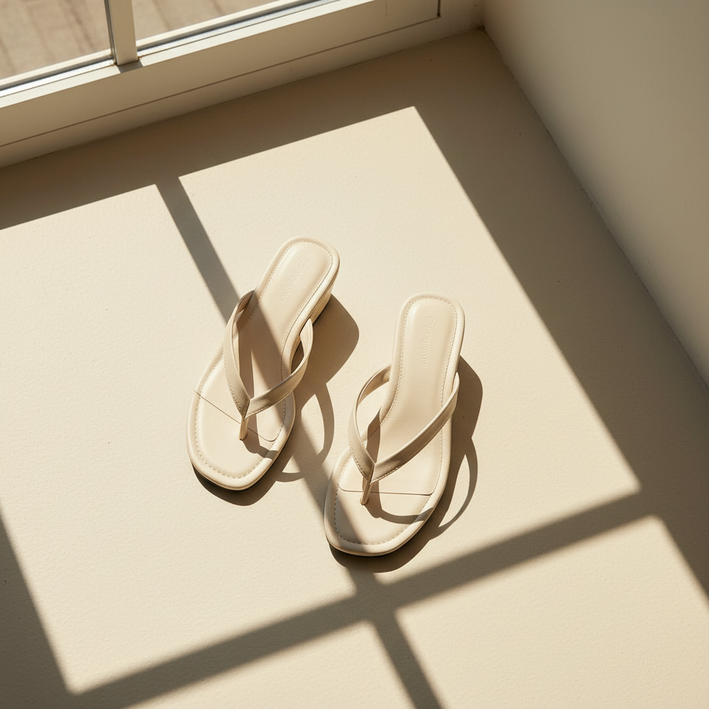 Wedge Thong Sandals