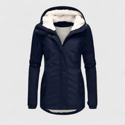 Sophisticated Hooded Winter Jacket