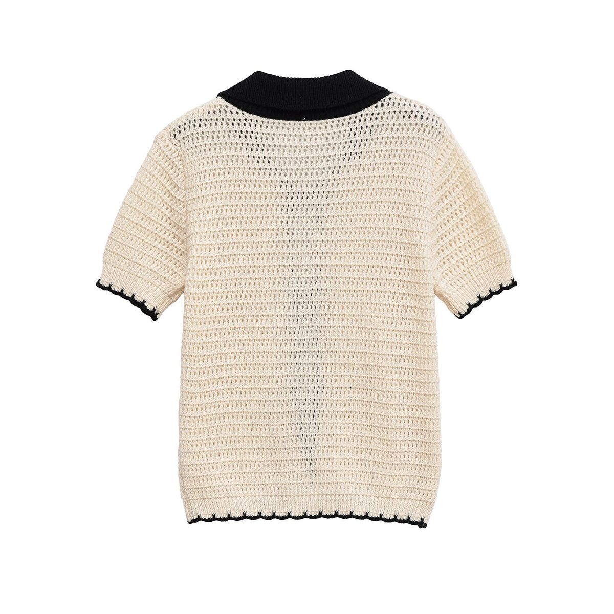 Tie Front Cropped Knit Cardigan