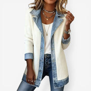 Elegant Layered Collar Button Jacket