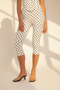 High Waisted Capri Trousers