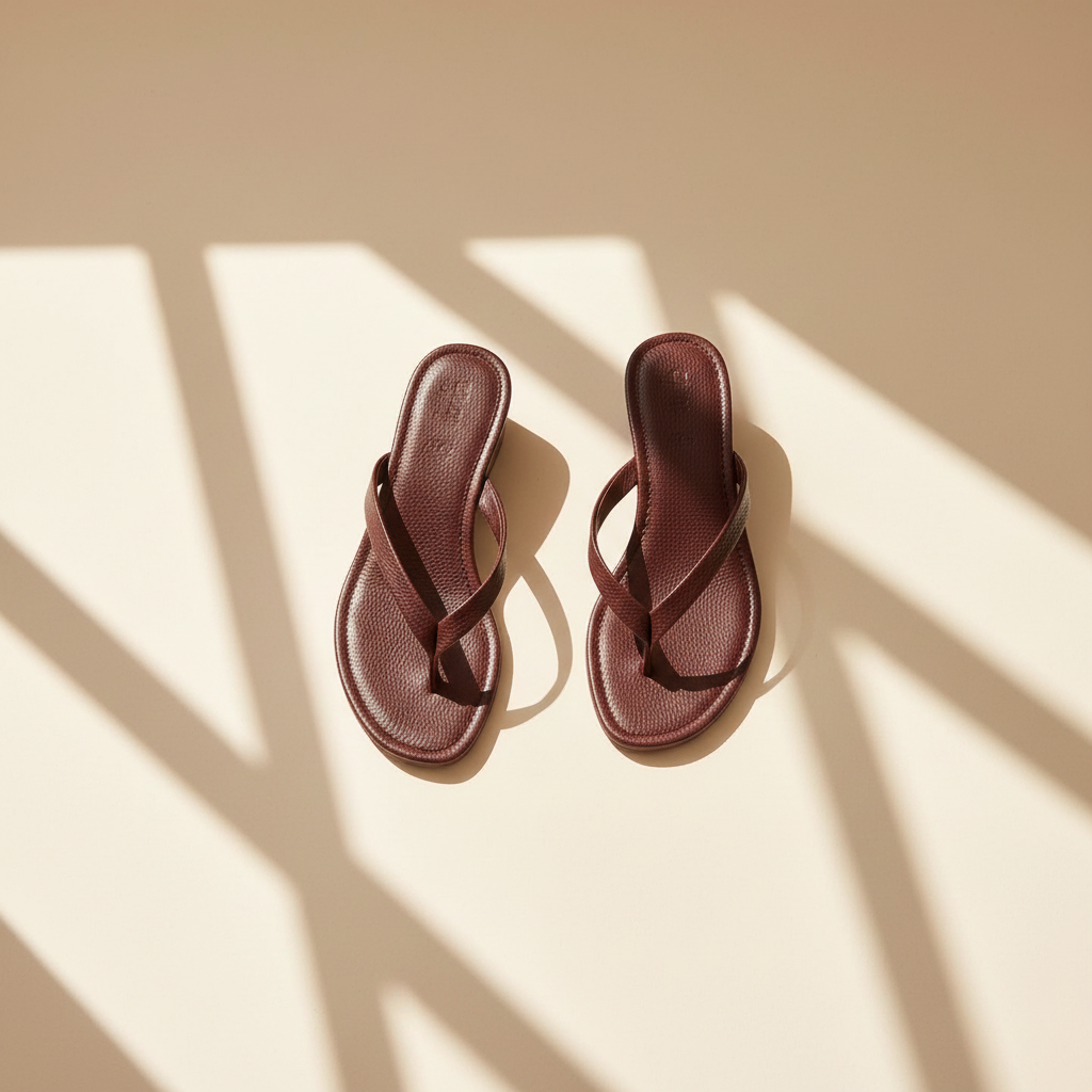 Wedge Thong Sandals