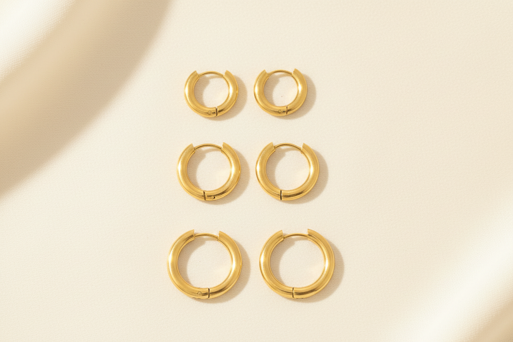 Essential Hoop Earrings | Ivory Nova