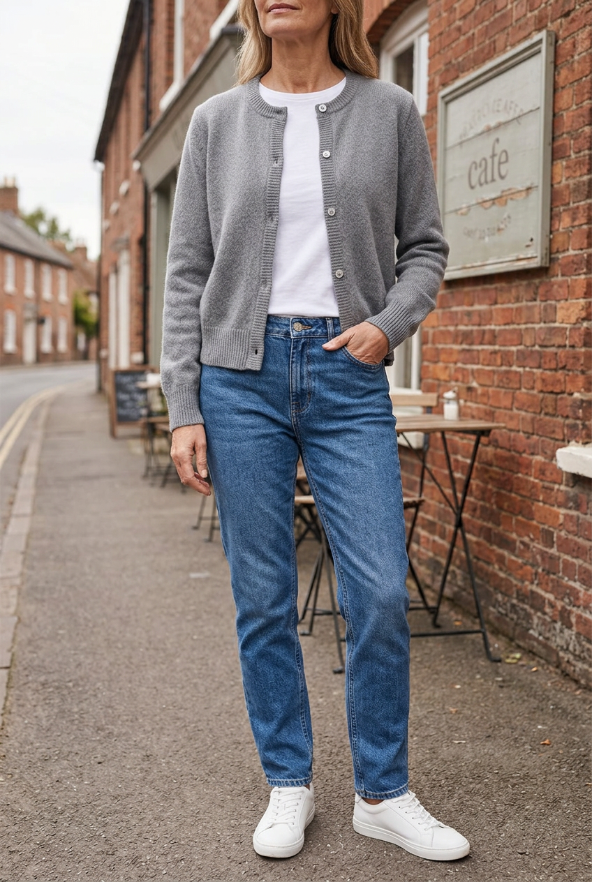Soft Knit Button Through Cardigan