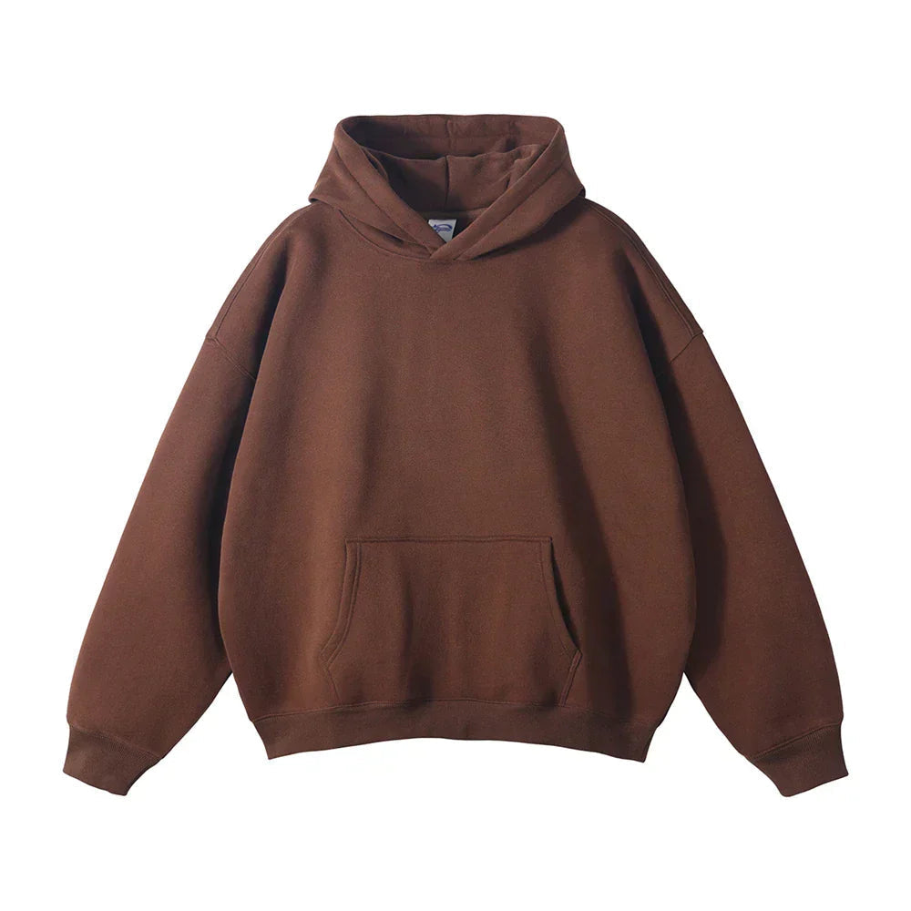 Oversized Fleece Pullover Hoodie