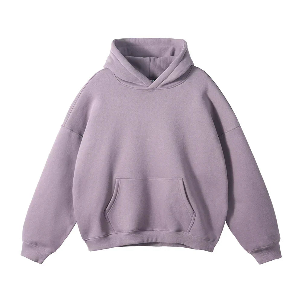 Oversized Fleece Pullover Hoodie
