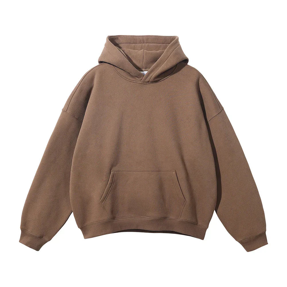 Oversized Fleece Pullover Hoodie