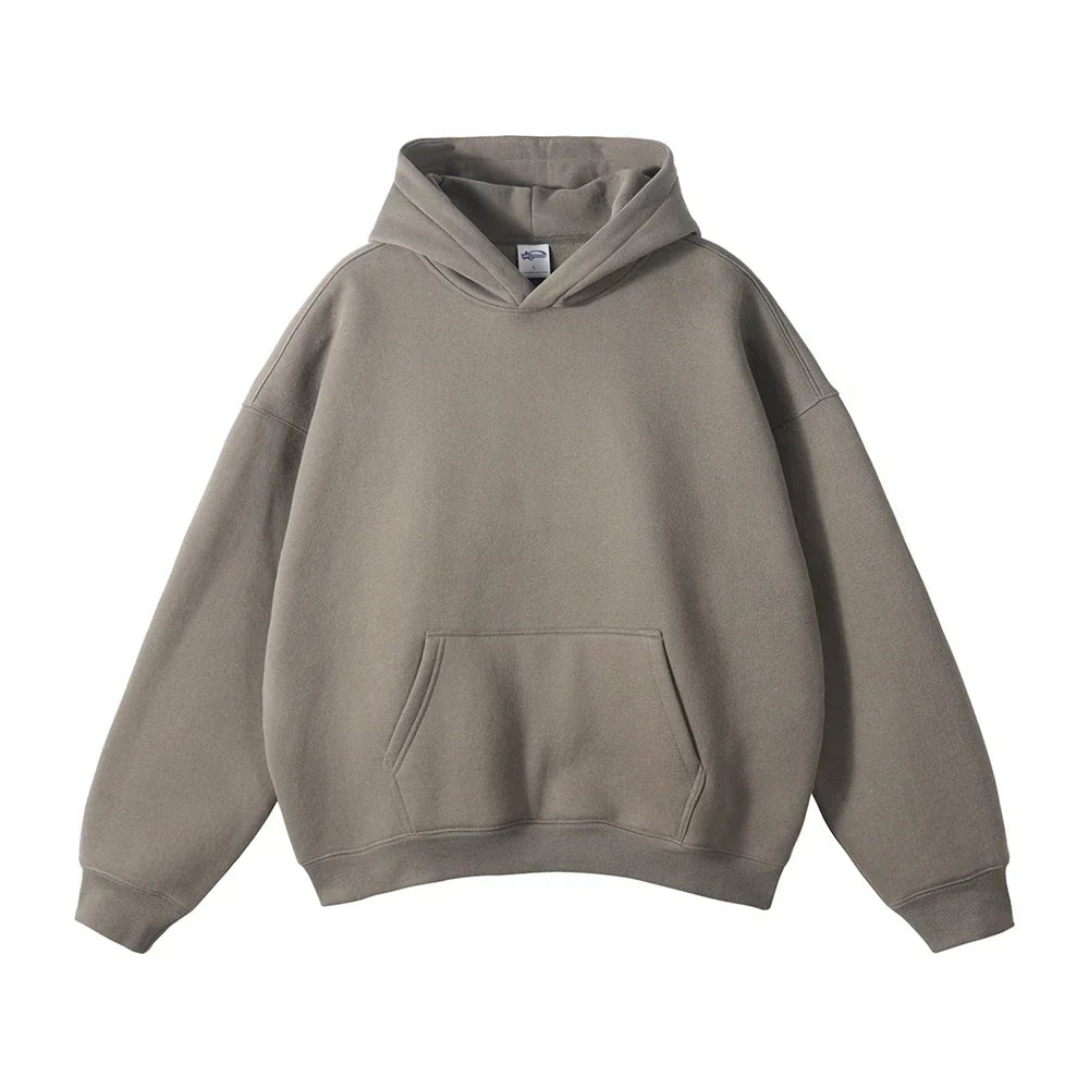 Oversized Fleece Pullover Hoodie
