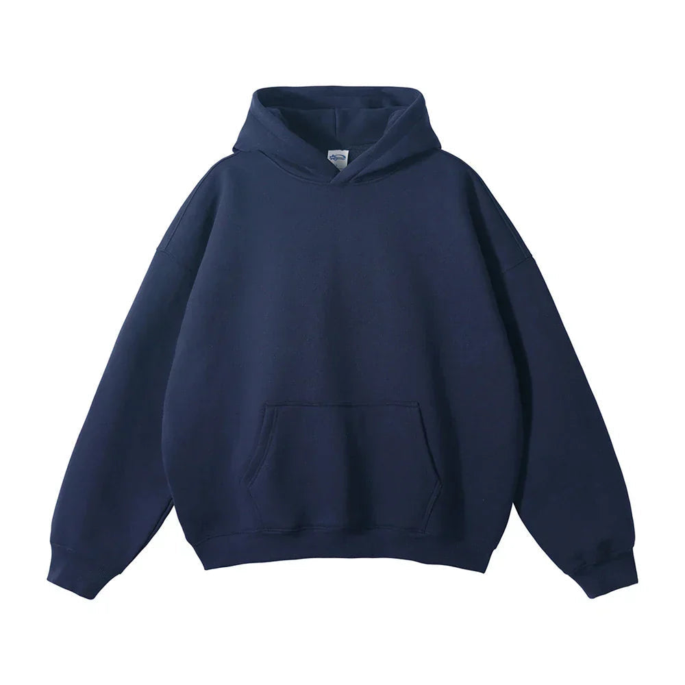 Oversized Fleece Pullover Hoodie