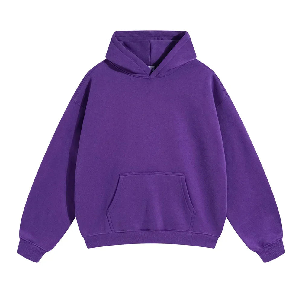 Oversized Fleece Pullover Hoodie