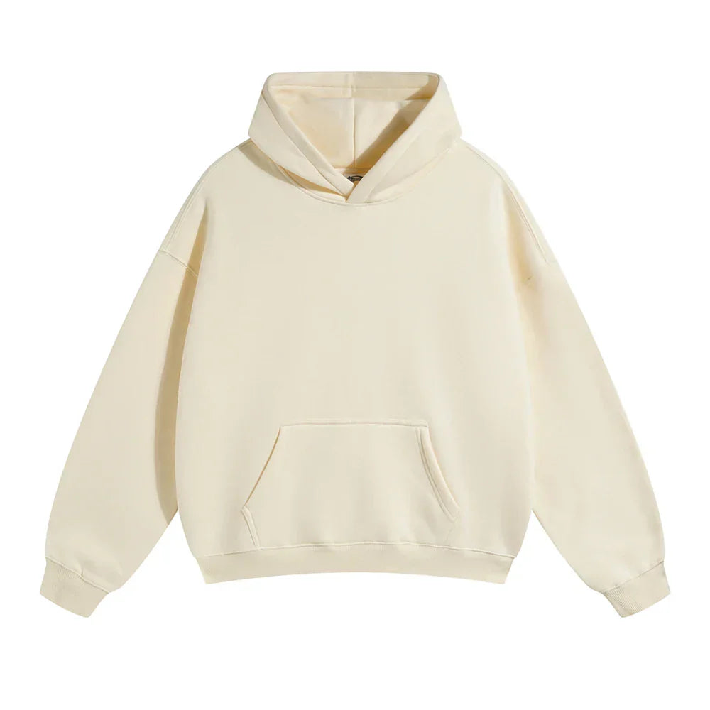 Oversized Fleece Pullover Hoodie
