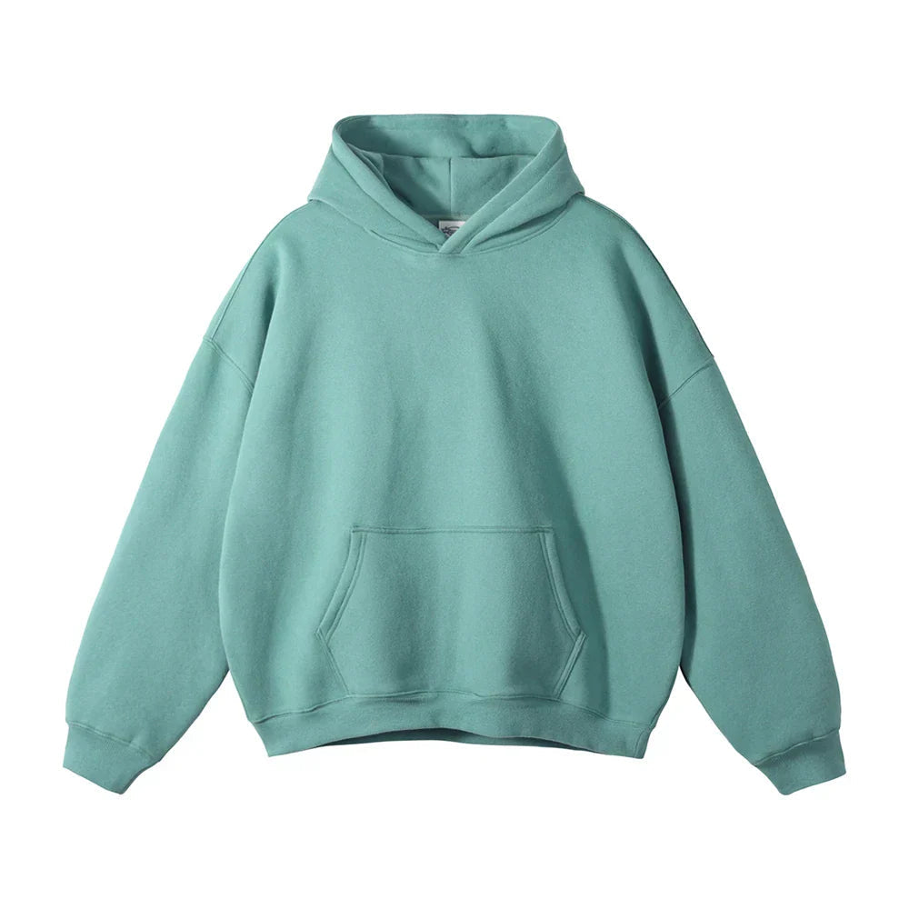 Oversized Fleece Pullover Hoodie