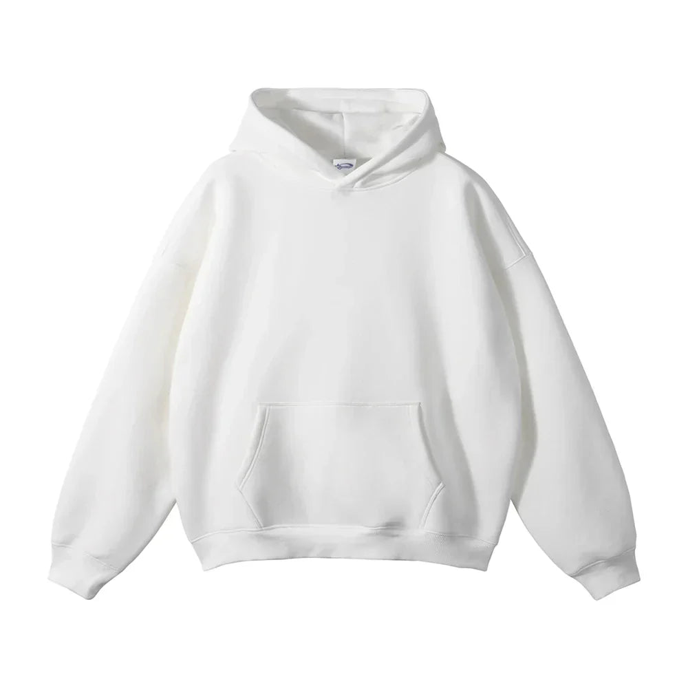 Oversized Fleece Pullover Hoodie