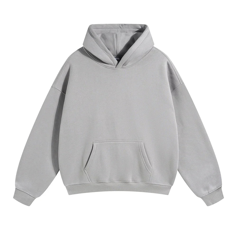 Oversized Fleece Pullover Hoodie