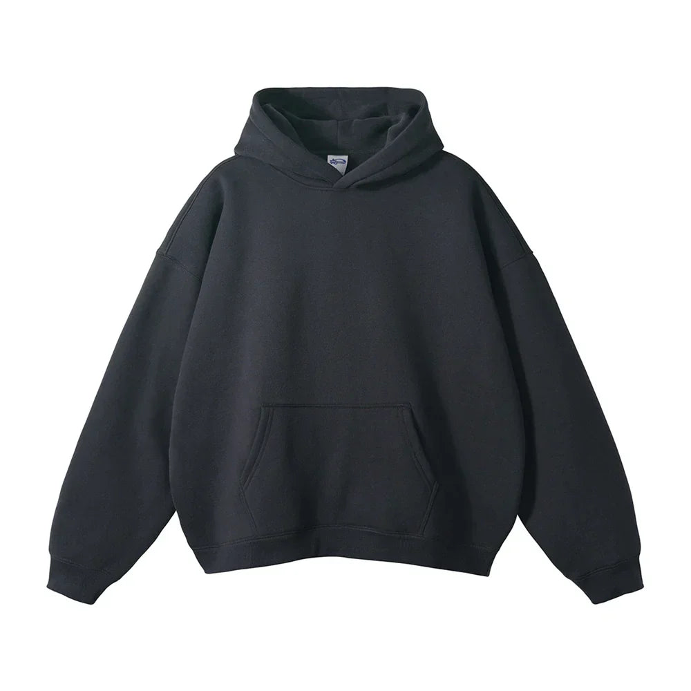 Oversized Fleece Pullover Hoodie
