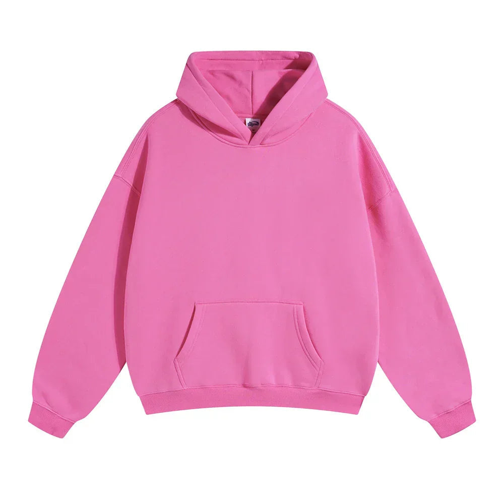Oversized Fleece Pullover Hoodie