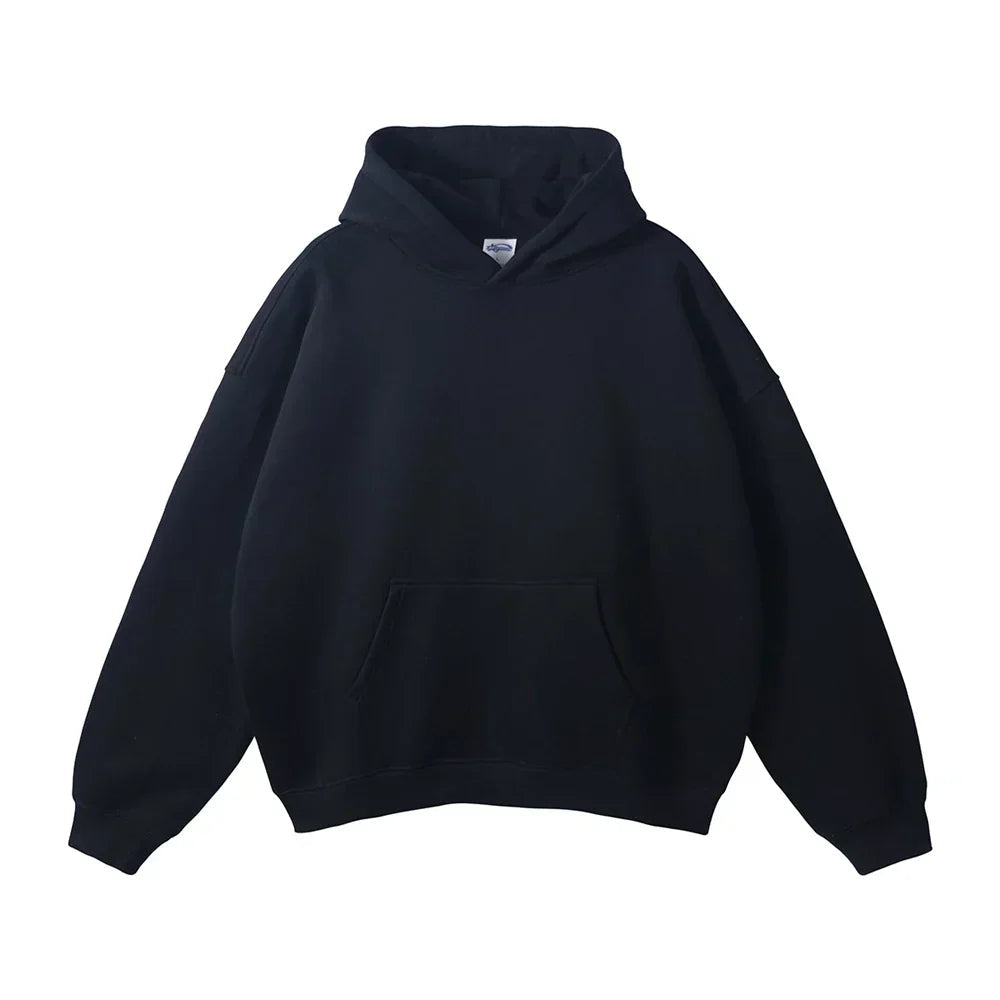 Oversized Fleece Pullover Hoodie