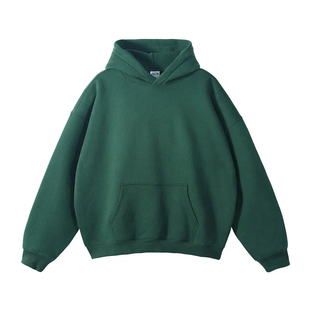 Oversized Fleece Pullover Hoodie