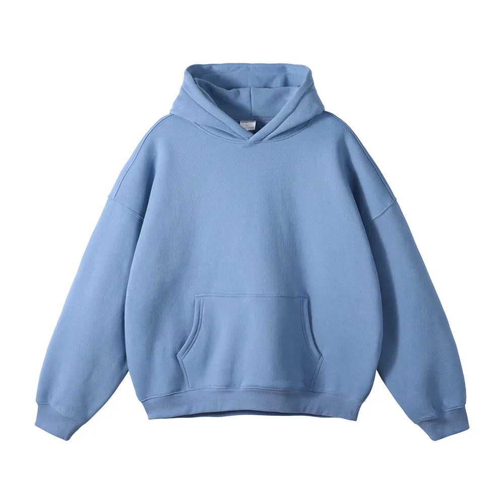 Oversized Fleece Pullover Hoodie