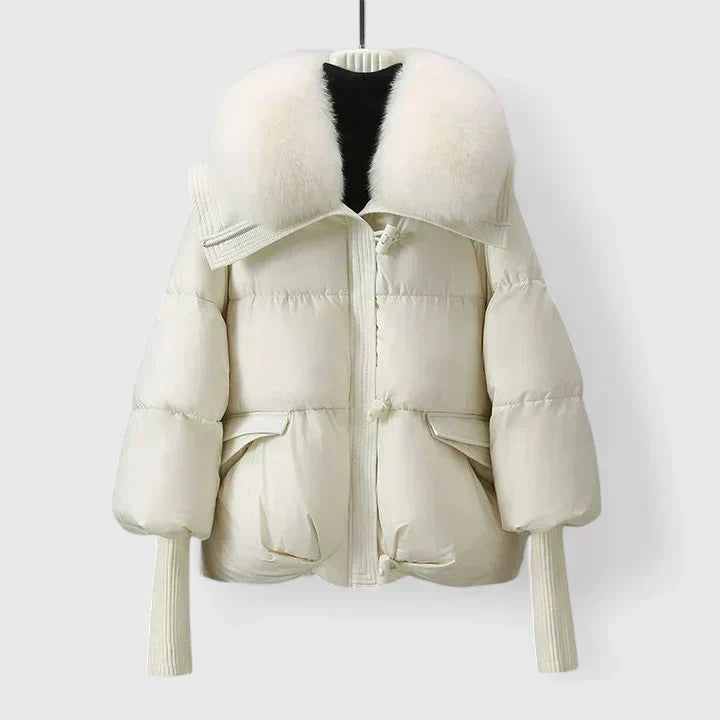 Faux Fur Collar Winter Jacket